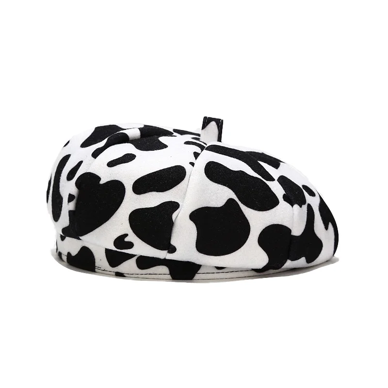 SKU-01-奶牛图案白色