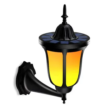 

Solar Hexagonal 96 LED Wall Light White Path Way Wall Landscape Mount Garden Fence Lamp High Quality Outdoor Lighting Oc22