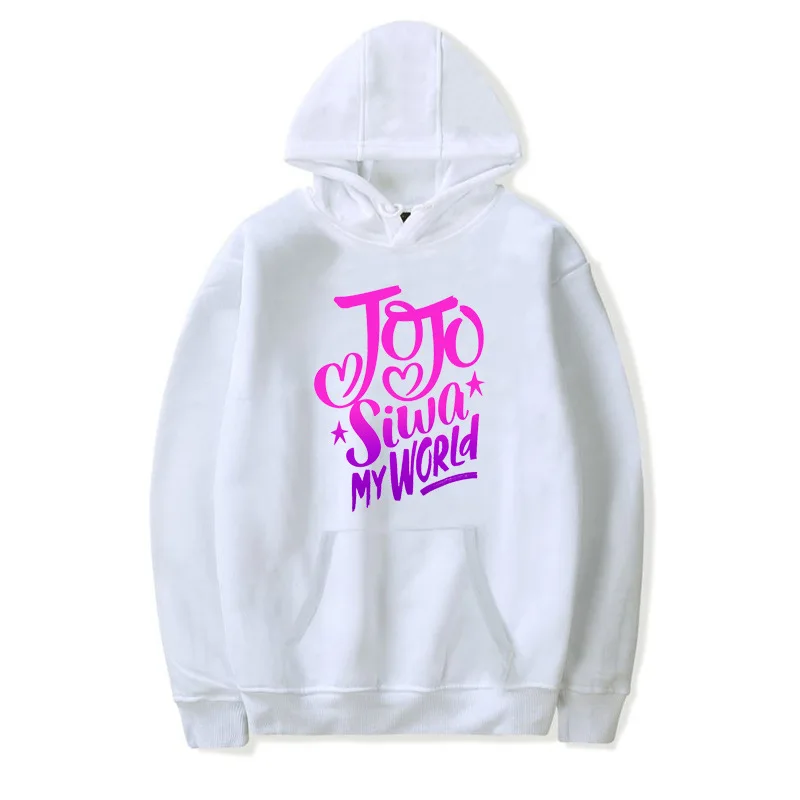 4 Новинка, мужская и женская толстовка JoJo Siwa с принтом, спортивная одежда для мальчиков и девочек, хлопковые толстовки, флисовые Теплые Топы, уличная одежда, пуловер, подарок - Цвет: 4