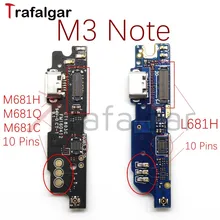 Для MEIZU M3 Note M681H зарядная Плата USB разъем для зарядного устройства M681Q док-станция гибкий кабель для Meizu M3 Note M681H зарядная плата