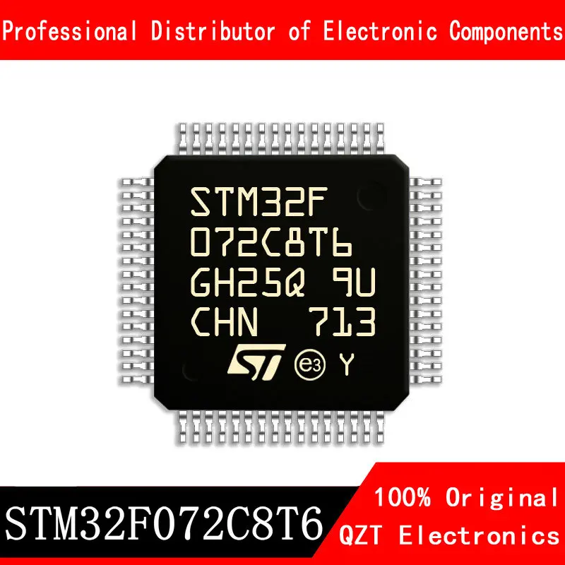 новый оригинальный STM32F072C8T6