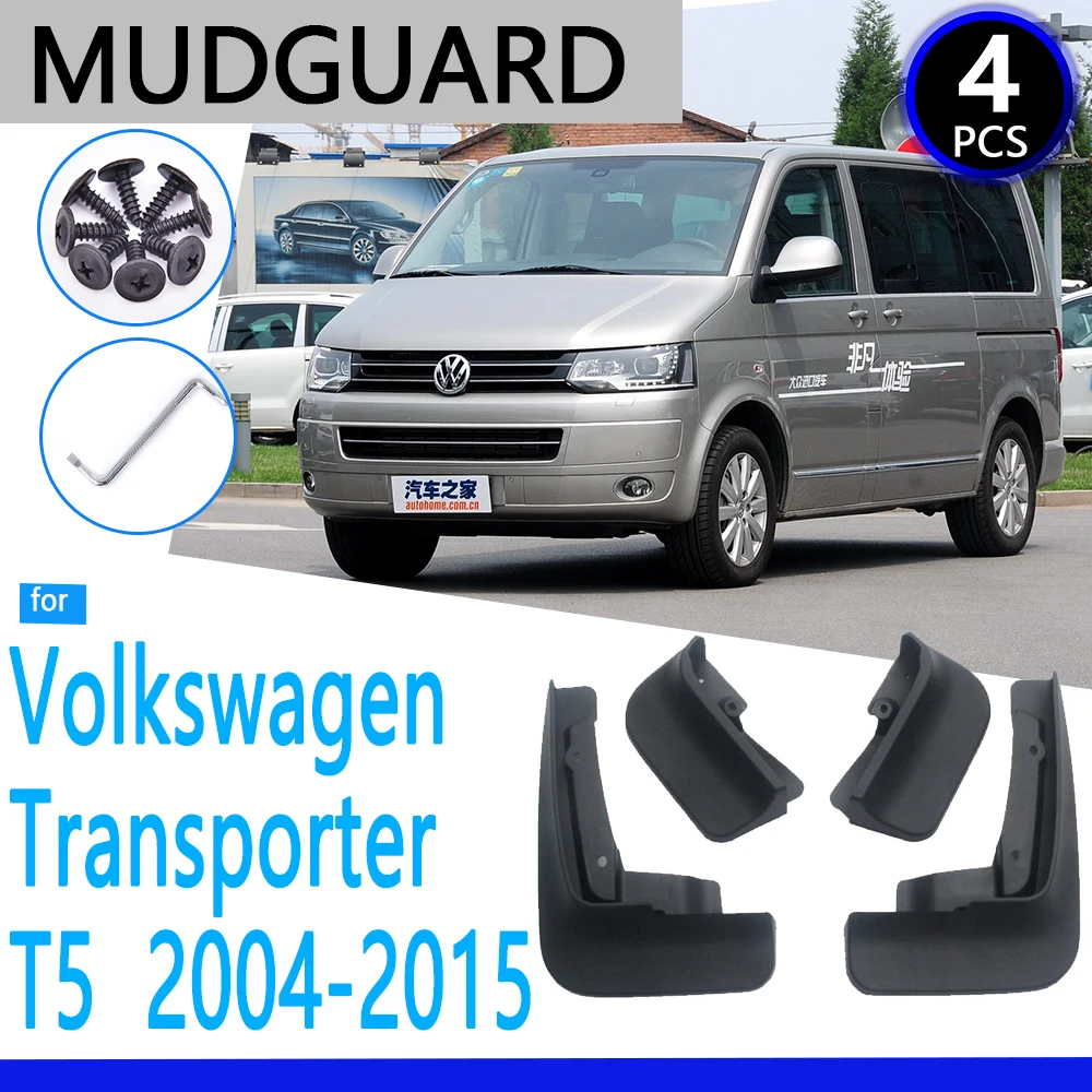 Mudguards fit for Volkswagen VW Transporter T5 20042015 Car