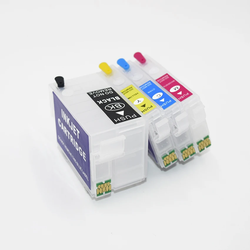 T252 252XL T2521 T2524 Заправляемый картридж для чернил с чипом Epson WF 7110 7210 7710 7720 7610