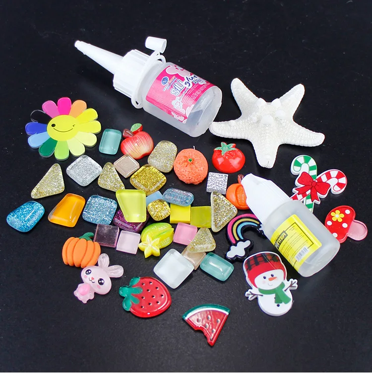 Mosaic DIY Alcohol Glue High Adhesive Handmade Transparent Alcohol Glass  Candlestick Plastic Glue Reinforced Glue