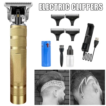 

Spot Portable Electric Pro Cordless Trimmer Wireless Hair Clipper Set USB Charging VJ-Drop