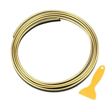 

3M Car Dashboard Panel Decoration Black Edge Gap Line Point Molding Car Sticker Interior Decoration Strip