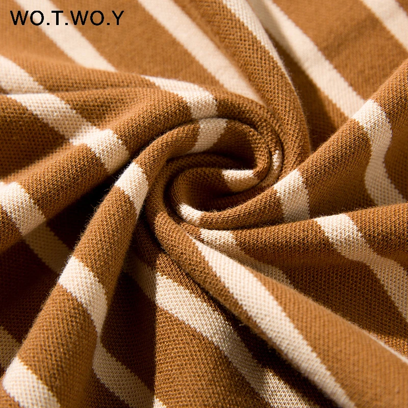 2019 Striped Cat Embroidery Dresses Women Summer Square Collar Casual Knee-Length Long Dress Woman Plus Size Blue Clothes