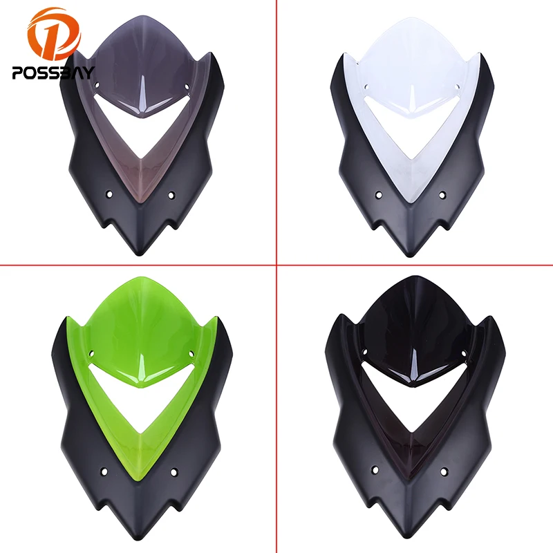 Posbay Мотоцикл Велосипед лобовое стекло скутер ветровое дефлекторы для Kawasaki Z1000