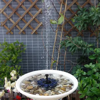

Mini Solar Power Water Fountain Garden Pool Pond Outdoor Solar Panel Floating Water Fountain Pump Bird Bath Garden Decor