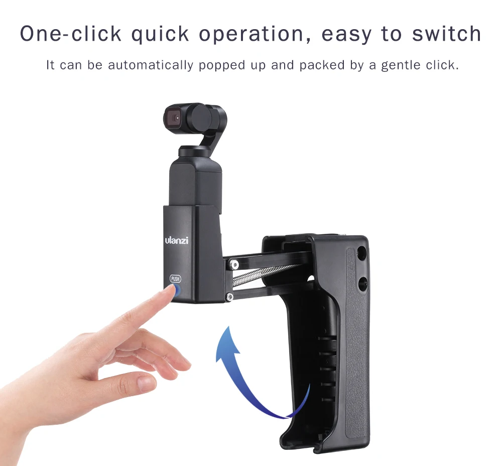 Osmo Pocket 4th Axis стабилизатор Ручка Рукоятка для DJI Osmo Карманный складной Z Тип стабилизатор крепление База держатель аксессуары