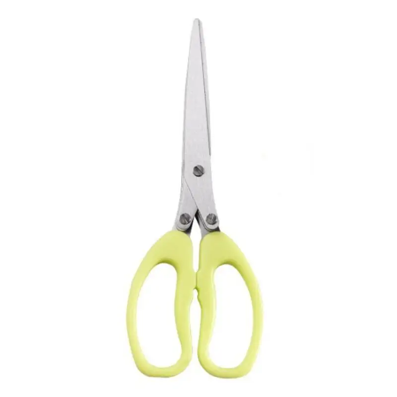 Stainless Steel Kitchen Knives 5 Layers Scissors Shredded Scallion Cut Herb Spices Scissors Cooking Tools LX8567