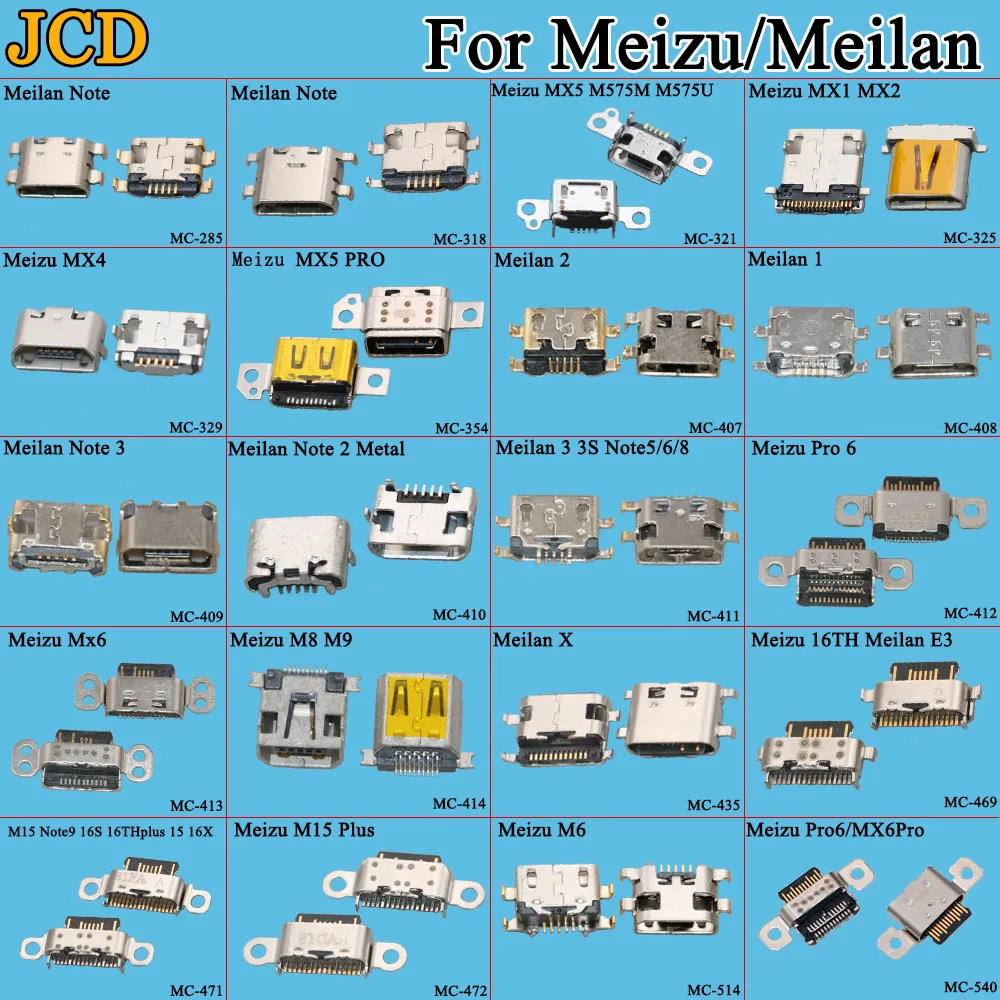

Micro USB Jack For Meizu Note 3 MX5 MX4 M6 M15 plus Pro 6 M8 M9 MX5 Pro Meilan 1/2 E3 Charging Port Connector Socket Plug