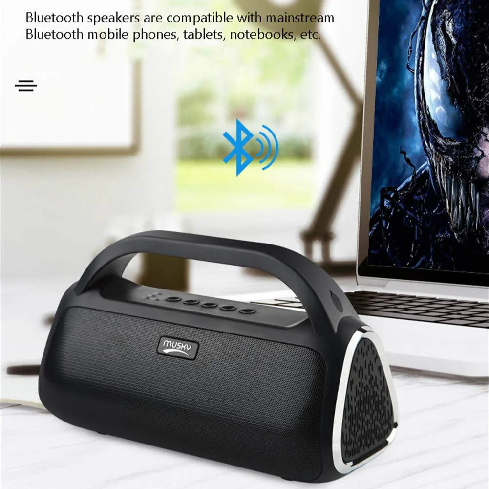 Bluetooth 5 0 динамик наружная TWS технология зарядки встроенный аккумулятор 2000 мАч fm