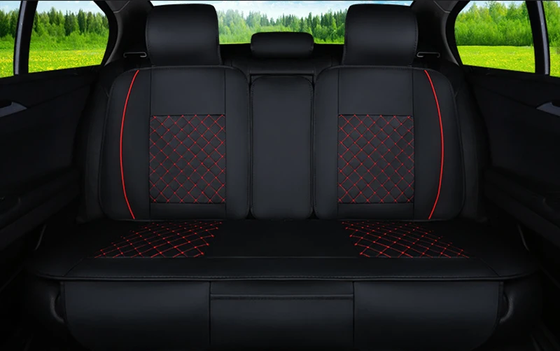Универсальные автомобильные чехлы из искусственной кожи для Toyota Corolla Camry Rav4 Auris Prius Yalis Avensis SUV автомобильные аксессуары