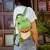 Sac à dos de dinosaure créatif en 3D, sac en peluche d'animaux mignons, sac de dinosaures pour enfants, cadeaux pour garçons, nouvelle collection tendance ► Photo 1/6