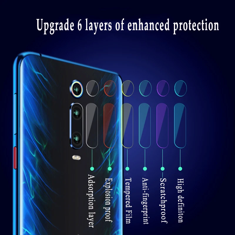 Закаленное стекло для Xiaomi Mi 9t Redmi K20 Pro пленка с полным покрытием камеры K20pro Mi9t 2