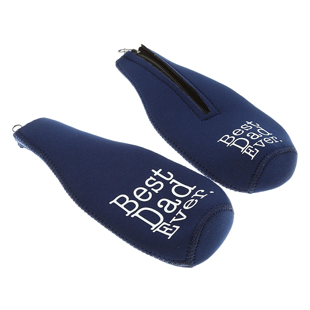 2x Wedding Party Neoprene Beer Bottle Holder Cooler Sleeve Drinking Cover Bag