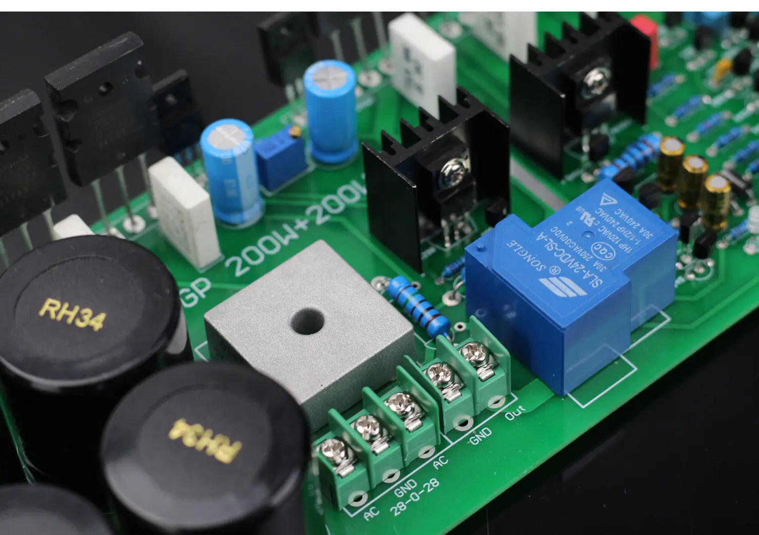 Assembeld HIFI DGP 200 Вт моно усилитель мощности на Великобритании Cyrus Amp Lines|base|base board |