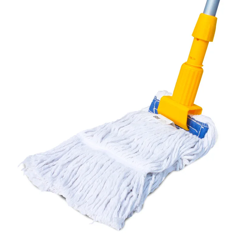 Baiyun Mop Wax Mop Dust Mop Replacement Head Mopping Push Mop Water-Absorbing Wear-Resistant Household Replacement Head Hotel