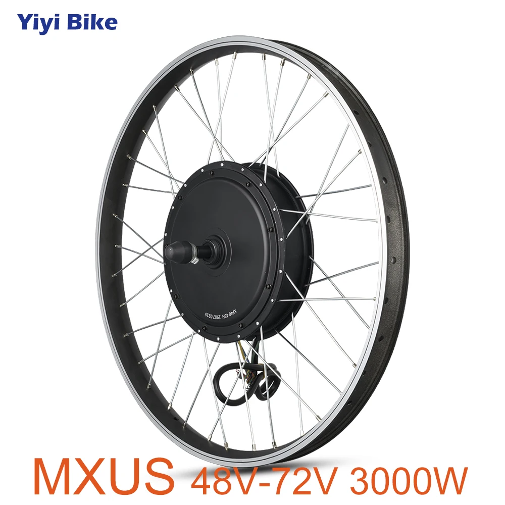 Мотор заднего колеса MXUS для электровелосипеда 48 72 в 3000 Вт комплект