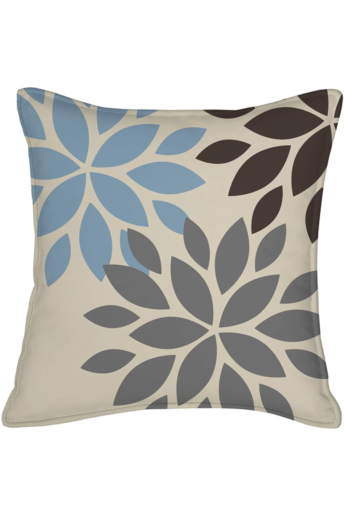 

Decorative Pillow Covers 45 X45 cm Digital Printed Pattern on the Front and Back Hidden Zipper Happy Houses New Models and Trends