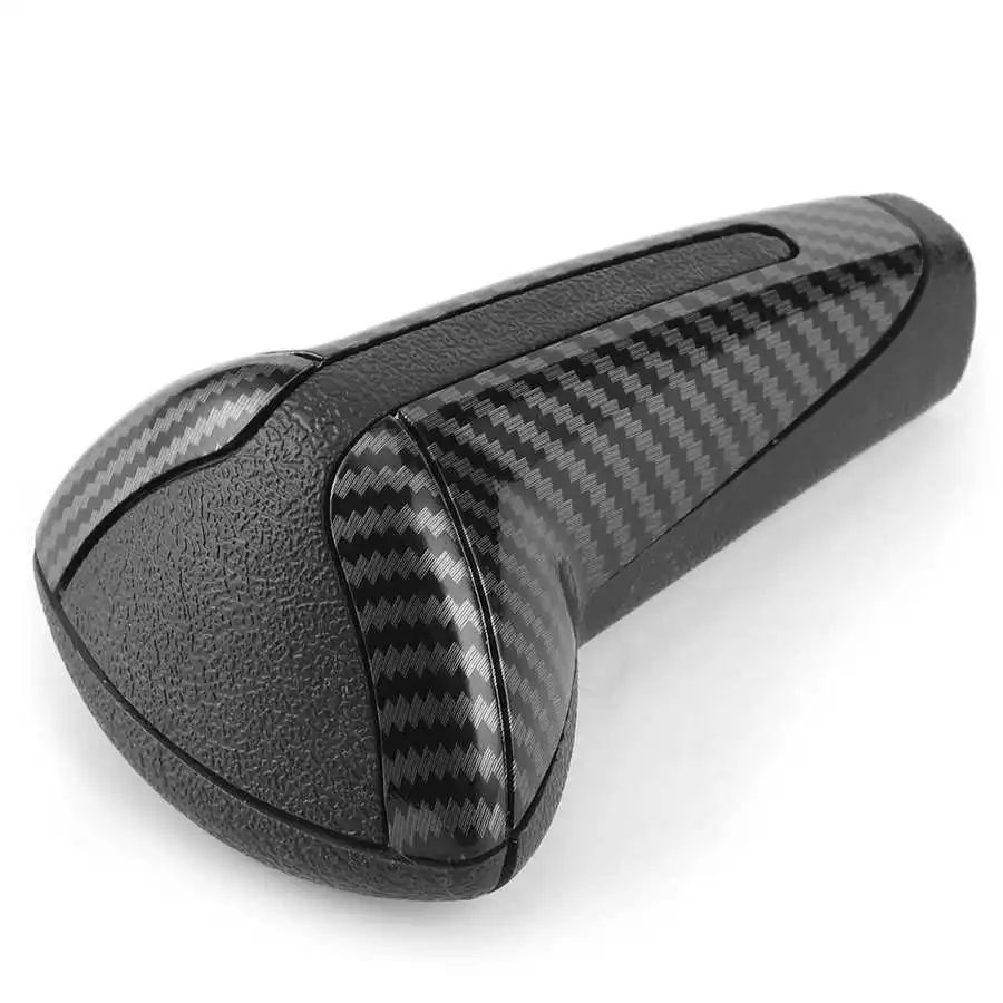 

Carbon Fiber Gear Shift Knob Shifter Knob Head Car Accessory Fit for Peugeot
