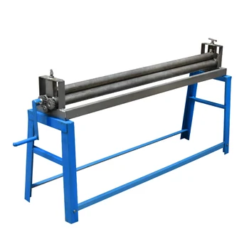 

New Manual Aluminum Plate Rolling Machine High-quality Seamless Tube Non-slip Metal Plate Bending Hand Rolling Machine 0.2-0.8mm