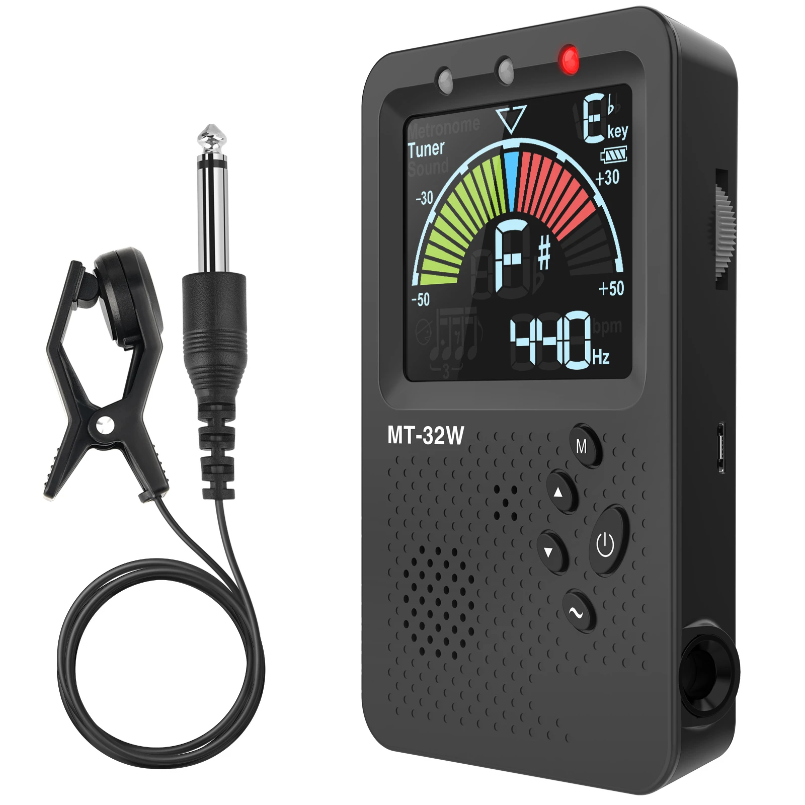 Digital Guitar Tuner Accessories Bass For Metronome