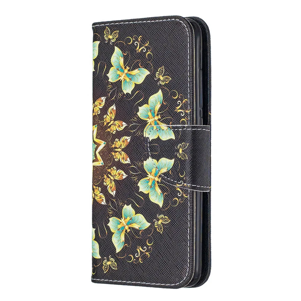Кожаный чехол-книжка для xiaomi Redmi 7, чехол-книжка с бабочкой, чехол-кошелек, чехол для телефона xiaomi Redmi 7 7A, чехол s, чехол - Цвет: 25