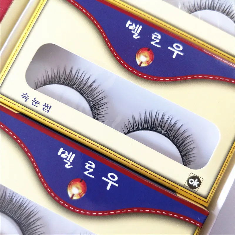 Корейские 3D норковые ресницы накладные драматический объем 4D для макияжа