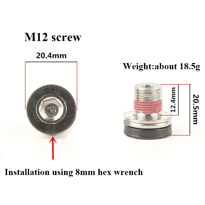 1 шт. M12/M15 винт велосипедный Кривошип болт велосипед Нижняя ось кронштейна Горная дорога велосипед передняя Звездочка шатун крепежный болт винт