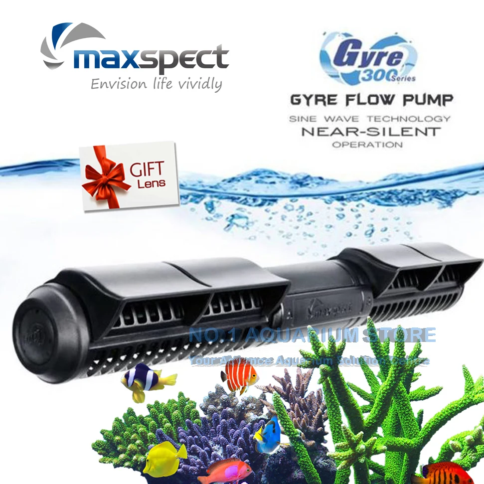 Maxspect XF330 XF350 Gyre серии Wave Maker Pumps отличается технологией синусоидальной волны и