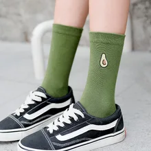 6 цветов Новая мода весна лето женские повседневные женские хлопковые носки сплошной цвет простой носок девушки Harajuku Calcetines Meias