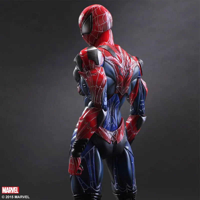 

Wandering Time Anime PA Change Avengers Spider-Man Movable Joint Garage Kit Model Ornaments