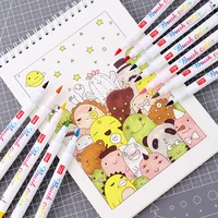 12PCS/Set Retro Calligraphy Pen Brush Markers Signature Lettering Fine Liner Pen Art Marker rawing Manga coloring Design Sketch 6
