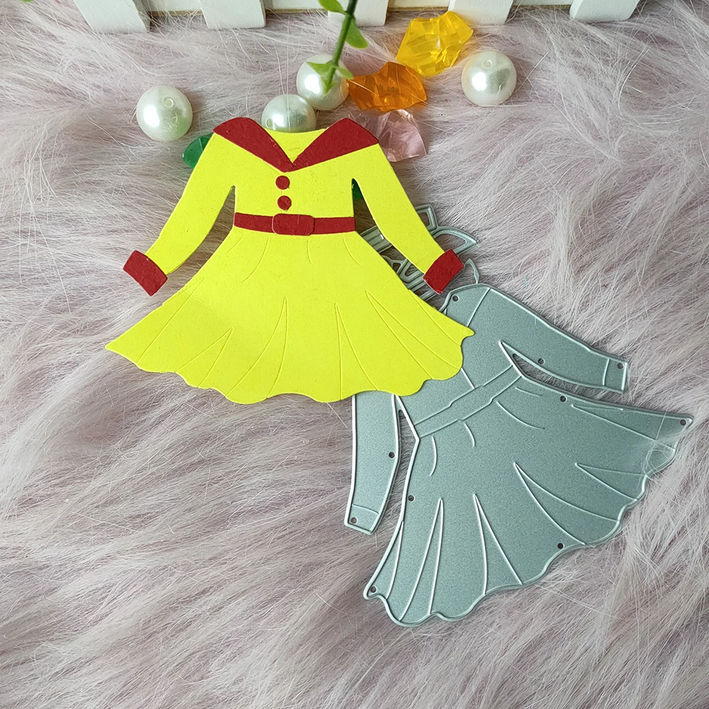 

Новые платья, металлическая форма для высечки, рельефное украшение для фотоальбома, изготовление открыток «сделай сам»