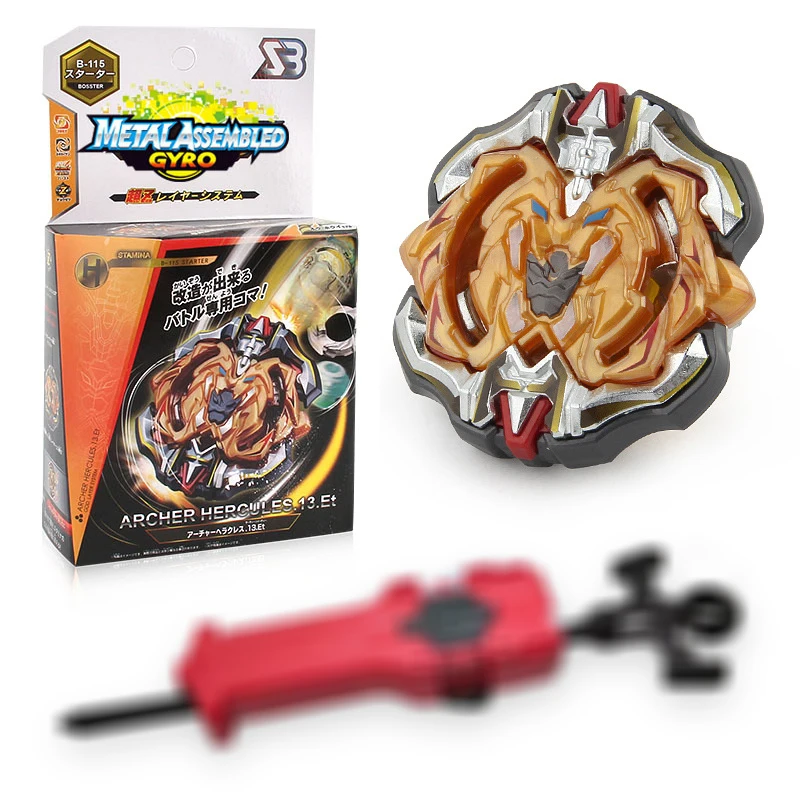 B-115 1 упаковка bey battle blade с пусковым набором burst turbo gt детские игрушки Гироскоп подарок мальчик игрушка спиннинг Топы тупи Металл fusion arena - Цвет: B-115