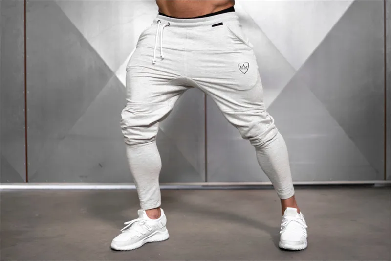 New Men's Running Pa Sweatpa Fiess Joggers 2022 Spring Male printing gym fiess Long Pa Sports Pa man_voghion.com