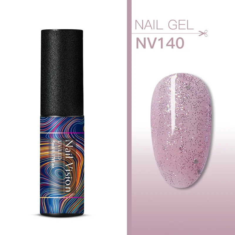Nail Vision 5 мл Гель-лак для ногтей набор 176 цветов для маникюра гибридный Цвет ногтей Полупостоянный УФ-гель для ногтей гель лак - Цвет: EES06735