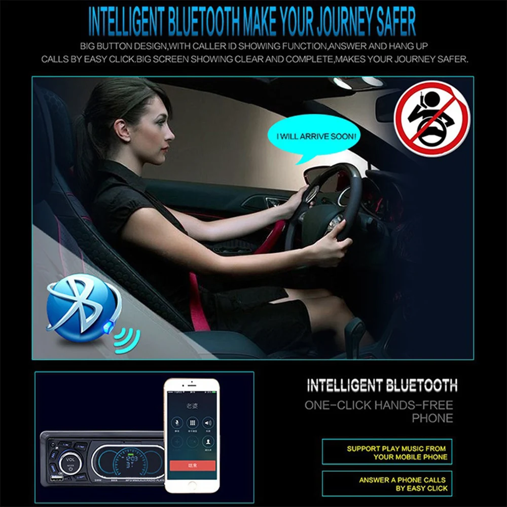 Vehemo AUX/TF/USB MP3 плеер Автомобильный комплект Автомобильный MP3 музыка Авто аудио для стерео FM SD MMC USB для медиаплееров