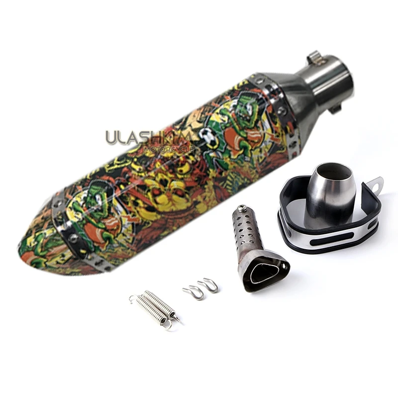 universal exhaust slip on glass fiber exhaust