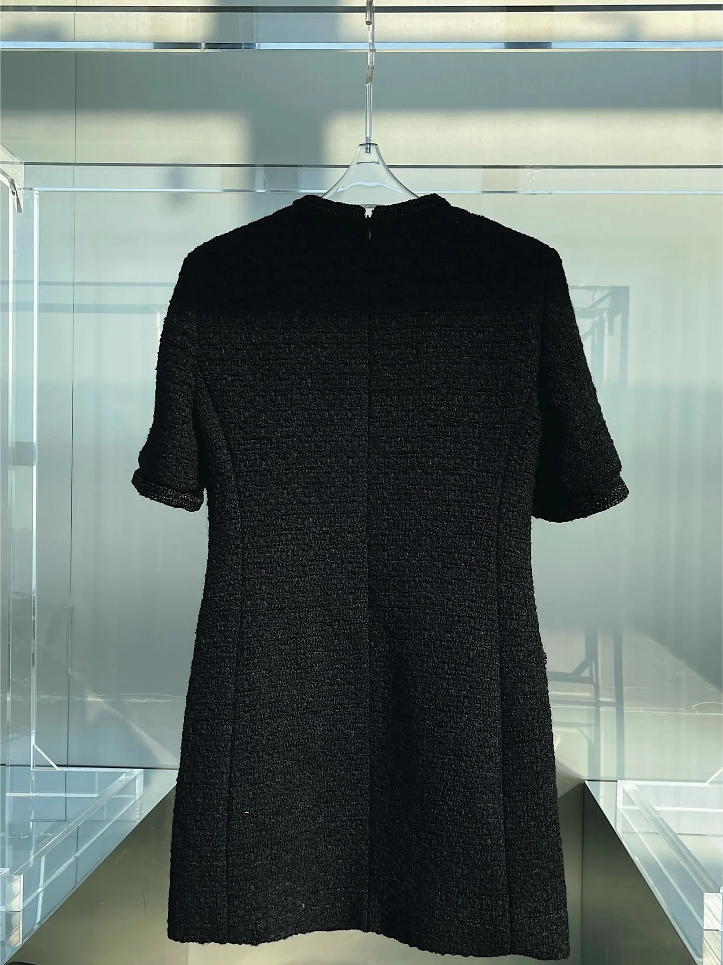 New wool knitted plaid dress | Женская одежда