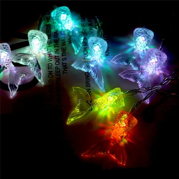 

Fish Tail Marine Animal Model Light String Decoration Light 10 LED 1.65M