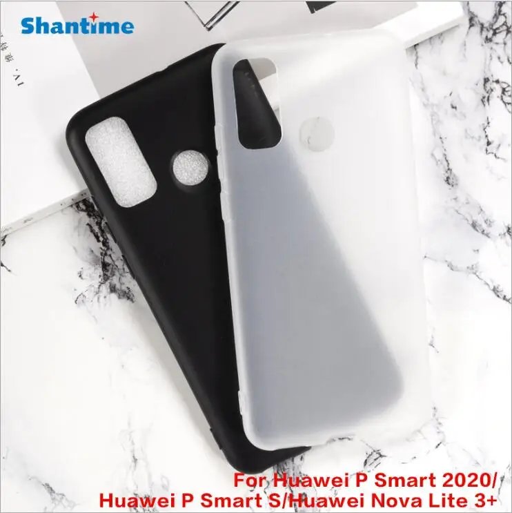 P Smart 2020 Чехлы противоударный мягкий чехол из ТПУ для Huawei POT-LX1A 6 21 дюйма
