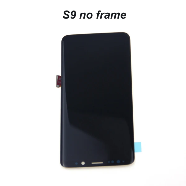 S9no frame with Spot AMOLED ЖК-дисплей для SAMSUNG Galaxy S9 G960 с сенсорным экраном дигитайзер S9+ S9 Plus G965 ЖК-дисплей с рамкой в сборе - Цвет: S9no frame with Spot