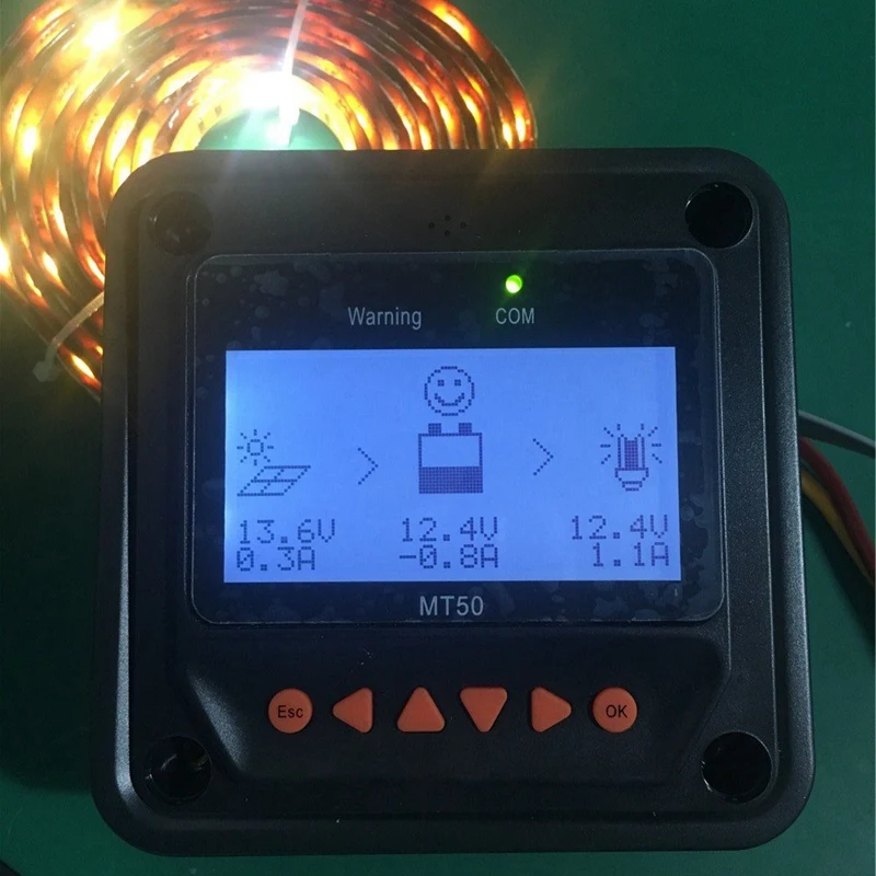 Дистанционный измеритель MT-50 дисплея для EPever EPsolar MPPT контроллер солнечного заряда Tracer-A Tracer-BN TRIRON XTRA View Star-AU BN Series