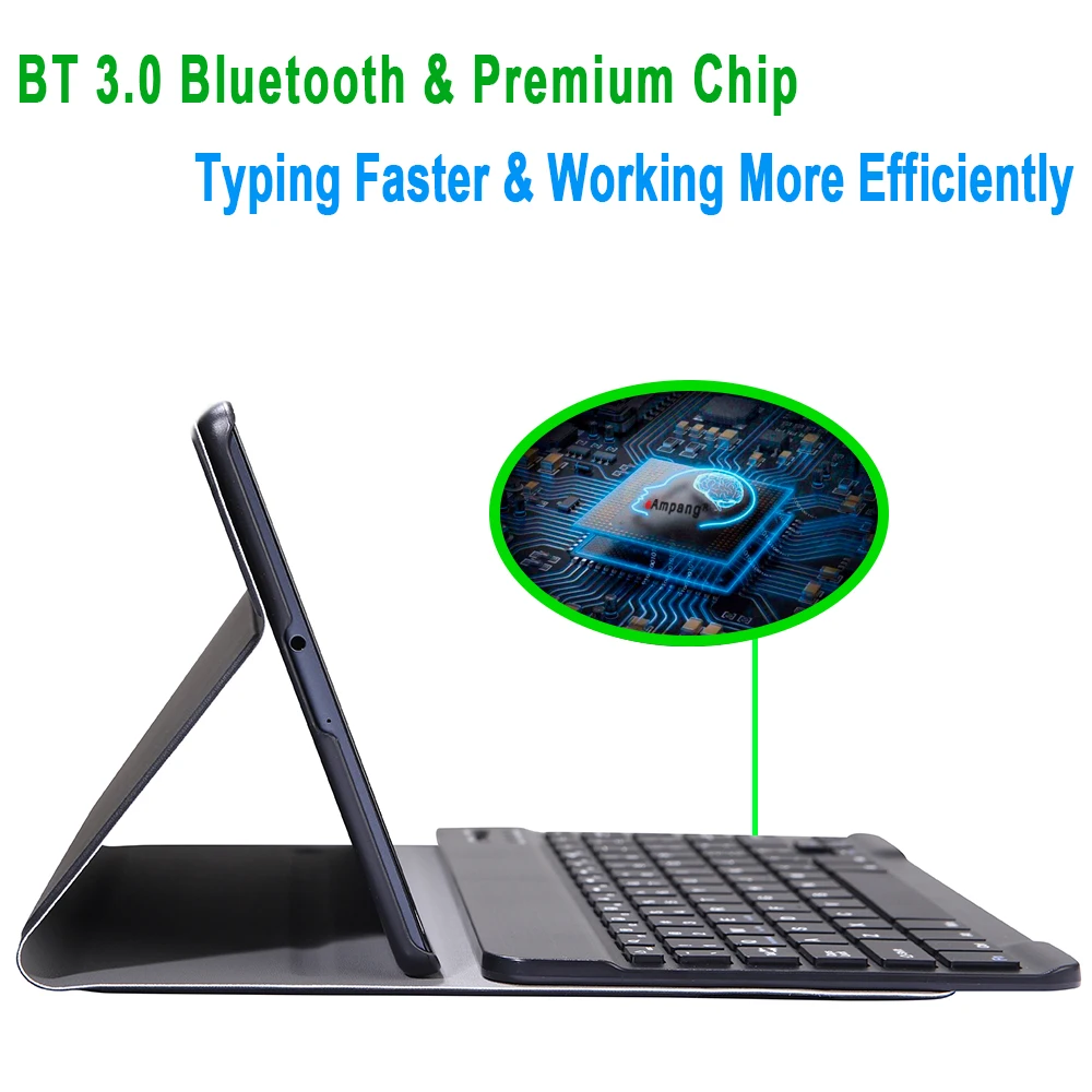 Online For Samsung Galaxy Tab A 8.0 2019 Keyboard Case T290 T295 SM T290 SM T295 Slim Leather Bluetooth Keybaord Cover Case Funda