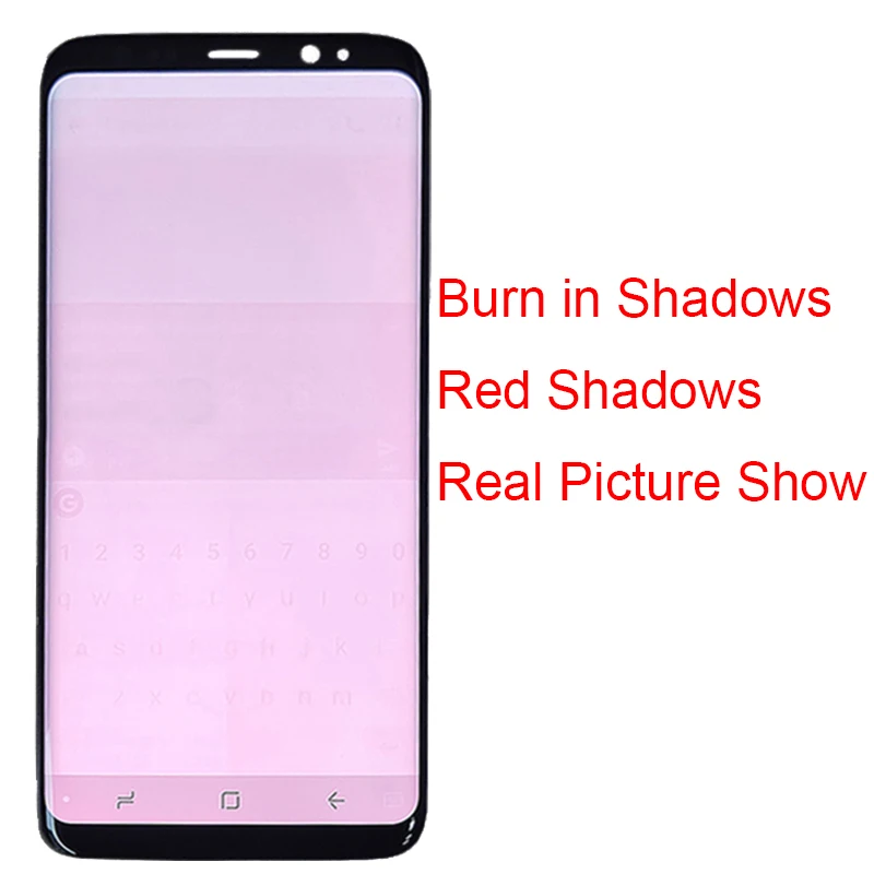 Оригинальный Для Samsung Galaxy S8 LCD с рамкой Super Amoled G950F G950U сенсорный экран Plus G955F G955U в