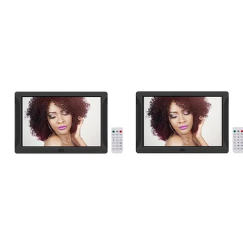 

7 Inch LED Digital Photo Frame Desktop Electronic Album 1280x800 HD 16:9 Display Supports Music/Video/Photo Player/Alarm Clock/C