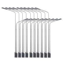 2 светодиодных 1:100 масштаб уличный свет пейзаж мини-светильник для песка настольная модель лампы для железная дорога уличный пейзаж Тип B